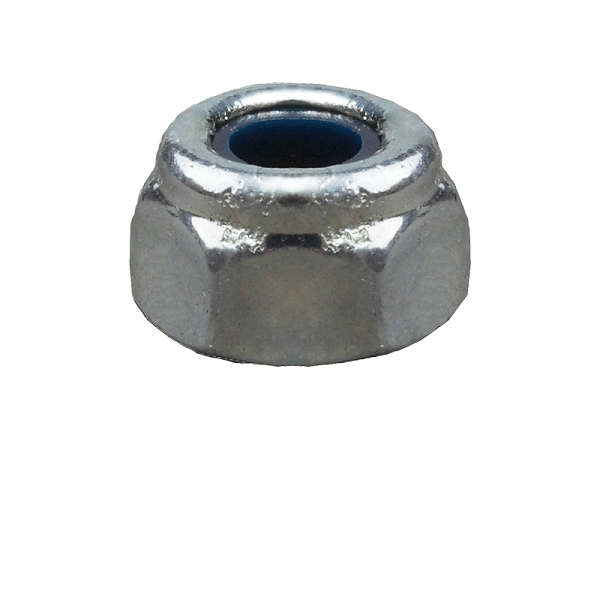 Гайка ЗУБР шестигранная с нейлоновым кольцом М6, 16 шт.