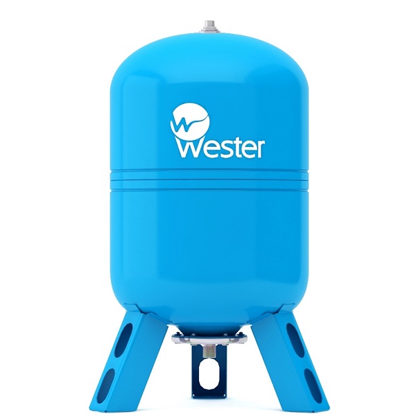 Мембранный бак для водоснабжения Wester 80л