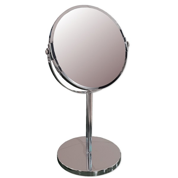 Зеркало настольное САНАКС Эконом, с увеличением, 19х15х34,5 см, хром