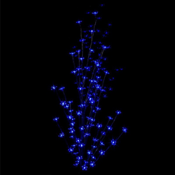 Фигура светодиодная "ДЕРЕВО" H150 см,синий 80LED