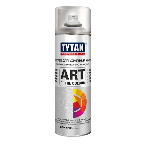 Средство для удаления краски TYTAN Professional Art of the colour, аэрозоль, 400 мл