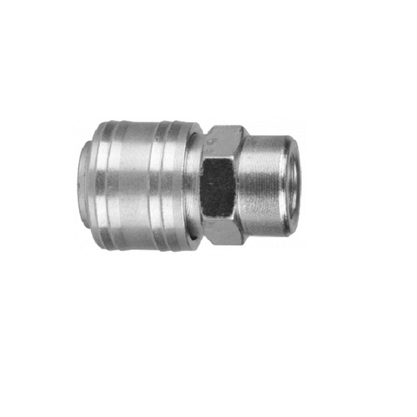 Переходник для пневмосистем KRAFTOOL внутренняя резьба 1/2" F - рапид муфта F