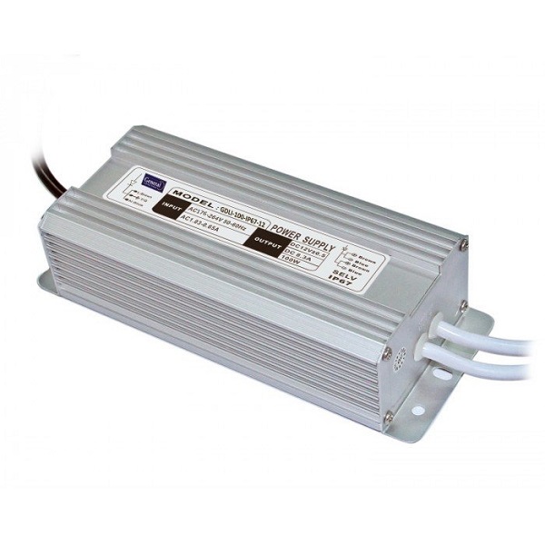 Блок питания для светодиодной ленты GENERAL GDLI 100Вт, 12В, IP67