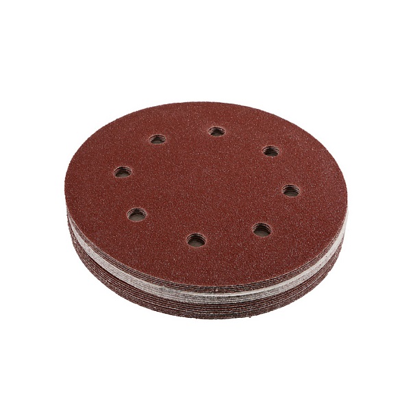Круг шлифовальный 225мм из абразивной бумаги, 6 отверстий, P400 1шт, Sturm! 