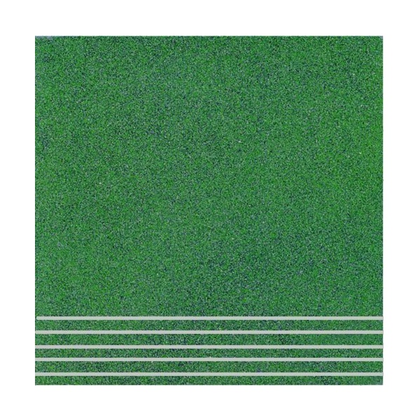 Техногресс ступени 300х300*8мм зеленый  (0,09м2) плитка напольная