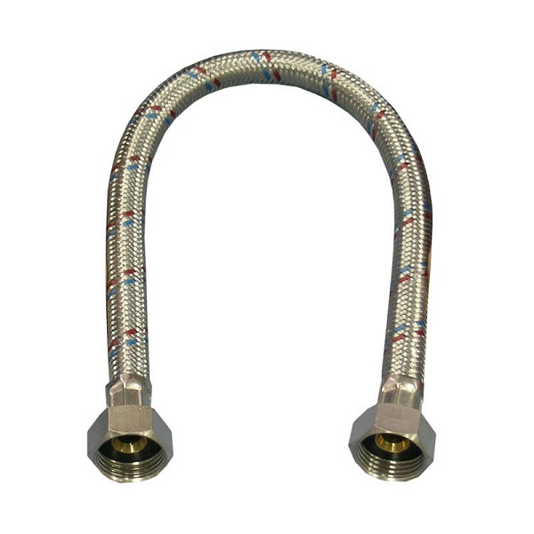 Подводка для воды гибкая в ПВХ оплетке Г/Г 0,6 м THERMOFIX