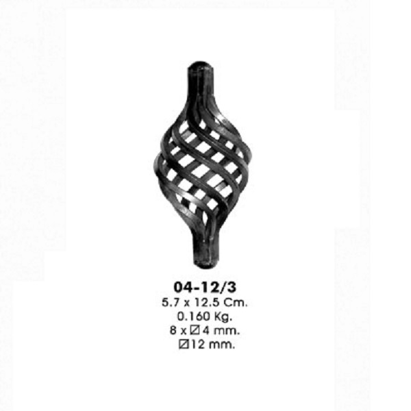 Корзинка 04-12/3  (5,7х12,5см, d-12мм, 0,160кг)