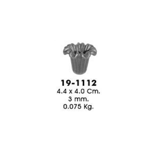 Декоративный элемент 19-1112  колокольчик