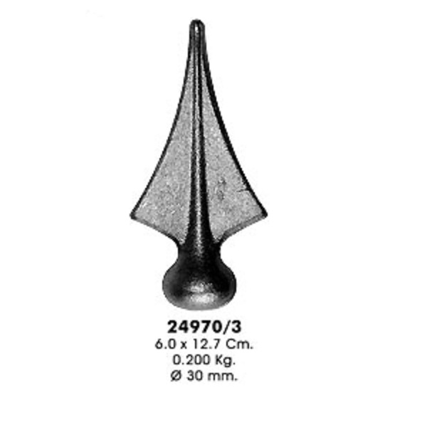 Пика 24970/3 (60,х12,7см, d-30мм, 0,200кг)