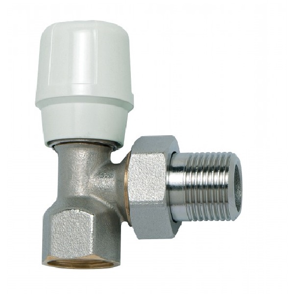 Кран для радиатора RBM d20 (3/4") углововой настроечный