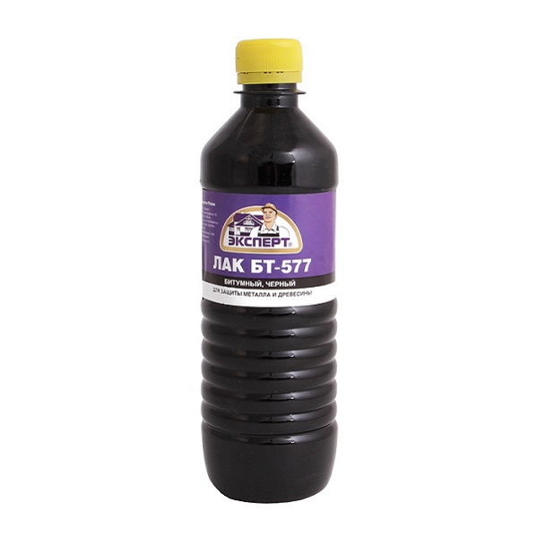 Лак битумный БТ-577 ЭКСПЕРТ, 0,5 л