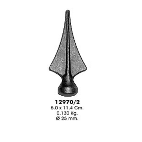 Пика 12970/2 (5,0х11,4см, d-25мм, 0,130кг)