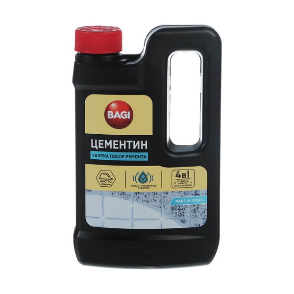 BAGI ЦЕМЕНТИН Удалитель остатков цемента и извести 500мл