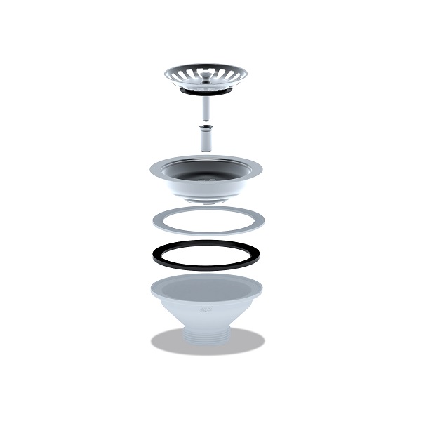 Выпуск АНИ ПЛАСТ 3 1/2" с сеткой