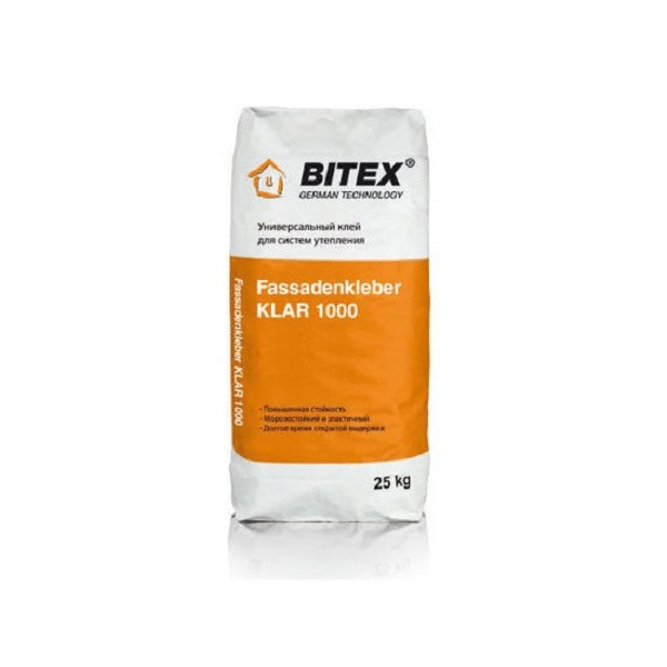 Клей BITEX 1000 для систем утепления, 25кг
