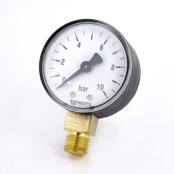Манометр радиальный VALTEC, 1/8", 0-10 бар