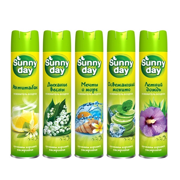 Освежитель воздуха SUNNY DAY аэрозоль 400мл