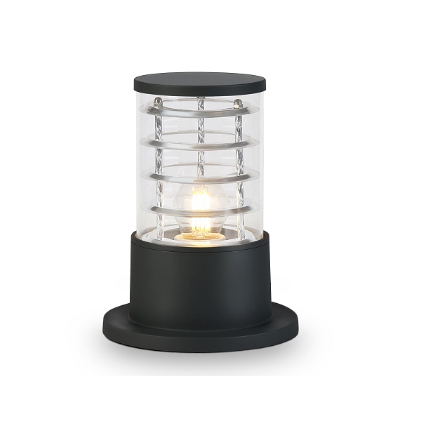 Светильник AMBRELLA LIGHT ST2532 Е27, 11Вт, черный/прозрачный