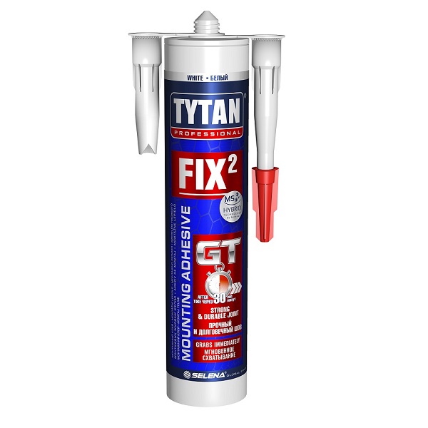 TYTAN Professional FIX² GT клей монтажный белый, 290 мл