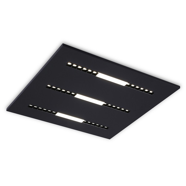 Панель светодиодная  48ВТ 4000К AMBRELLA LIGHT DPS1071 595х595мм черный