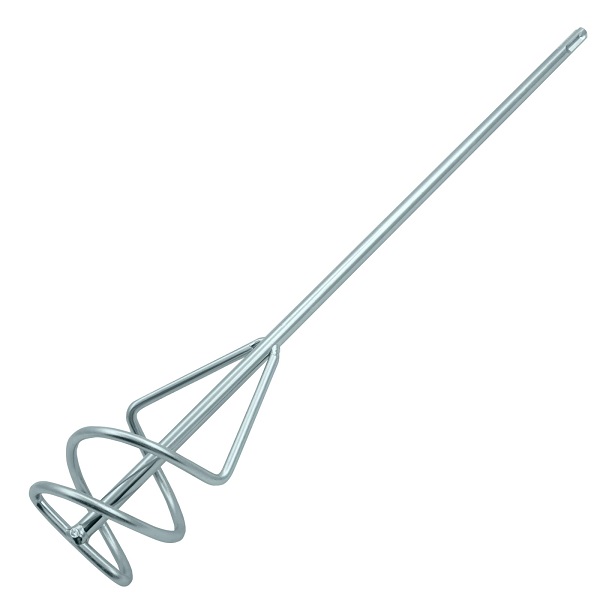 Миксер для ГПС DENZEL оцинкованный, SDS-Plus,  80х450мм