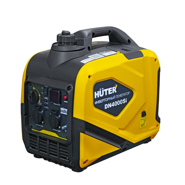 Генератор инверторный бензиновый HUTER DN4000Si 3300Вт, ручной стартер, бак 6л