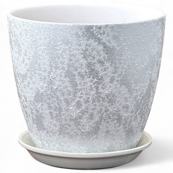 СА БУТОН Роспись шелк белый 5,0л горшок для цветов