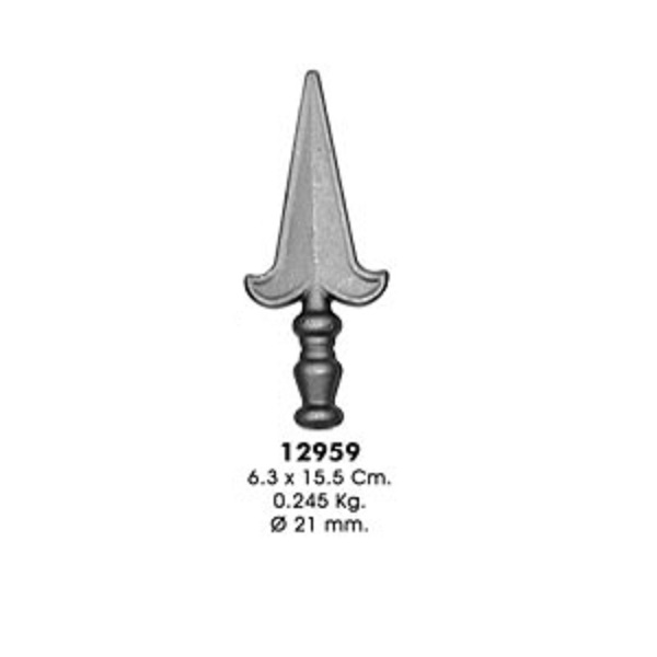 Пика 12959 (6,3х15,5см, d-21мм, 0,245кг)