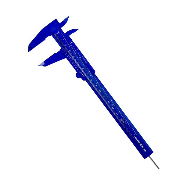 Штангенциркуль пластмассовый VERTEX TOOLS, 150мм