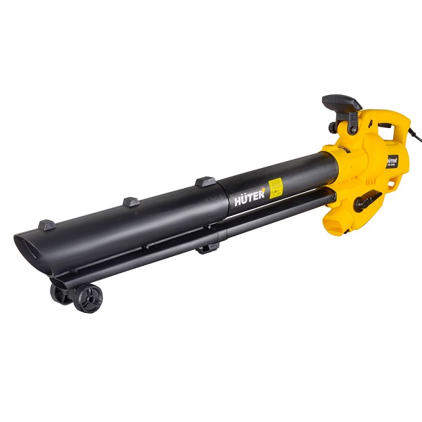 Воздуходувка электрическая HUTER EB-3000, 3кВт, 7500-16000об/мин, 890м³/ч, мешок 40л, 