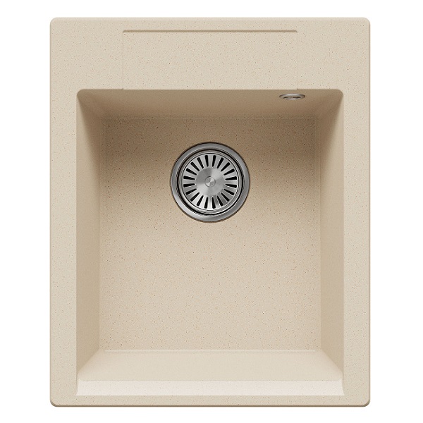 Мойка композитная врезная прямоугольная TOLERO GELCOAT Casilla-420 420х510мм, опал