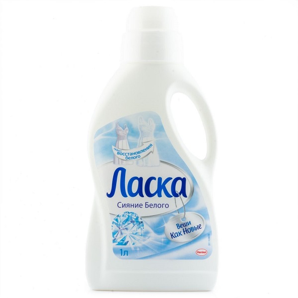 Гель для стирки ЛАСКА Эффект восстановления для белого 1л