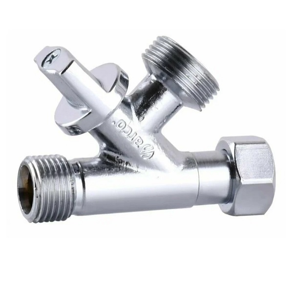 Кран ARCO Conekta шаровый 1/2"х1/2"х3/4" с прижимной гайкой