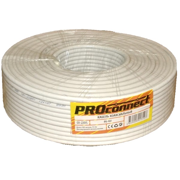 Кабель коаксиальный RG-6U PROconnect
