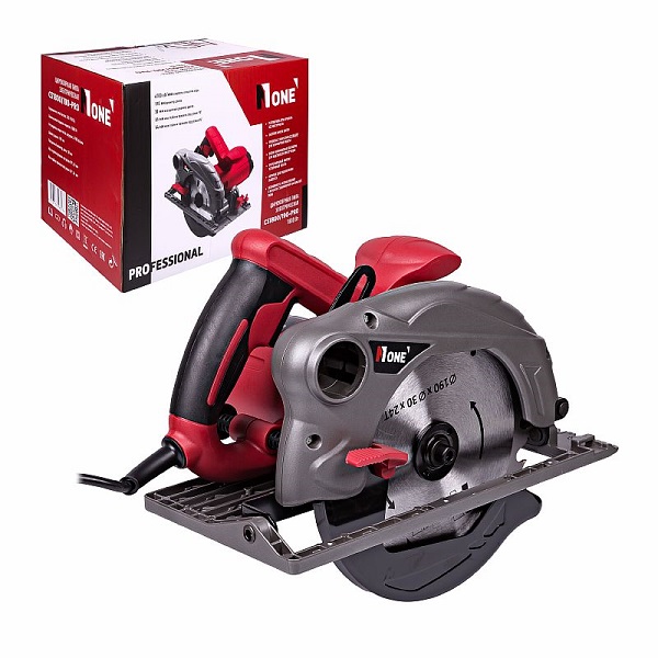 Пила дисковая NUMBER ONE CS1800/190-PRO, 1800Вт, 4700об/мин, d190 мм, 5кг