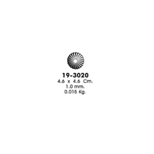 Штампованный элемент 19-3020 (4,6х4,6см, 1,0мм, 0,015кг)