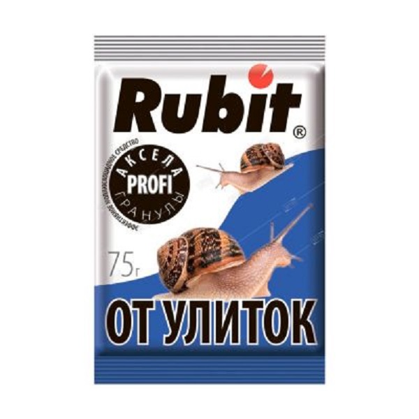 RUBIT Аксела от улиток и слизней,  75г