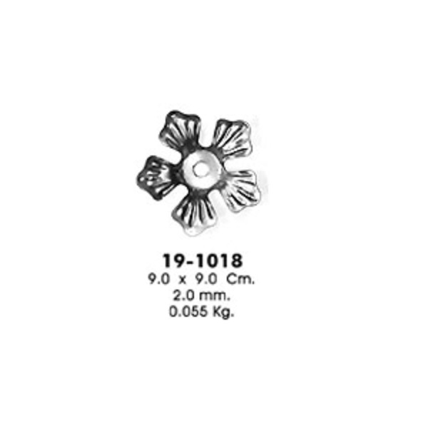Штампованный элемент 19-1018 (9,0х9,0см, 2,0мм, 0,055кг)