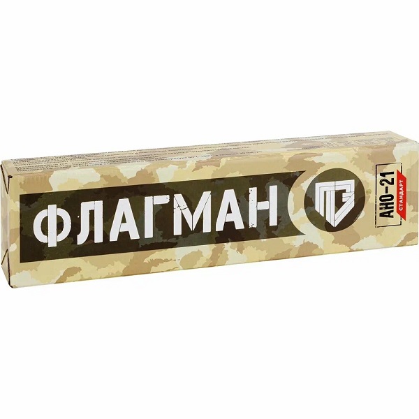 Электроды АНО-21 d3 мм, 5 кг,  Стандарт ФЛАГМАН