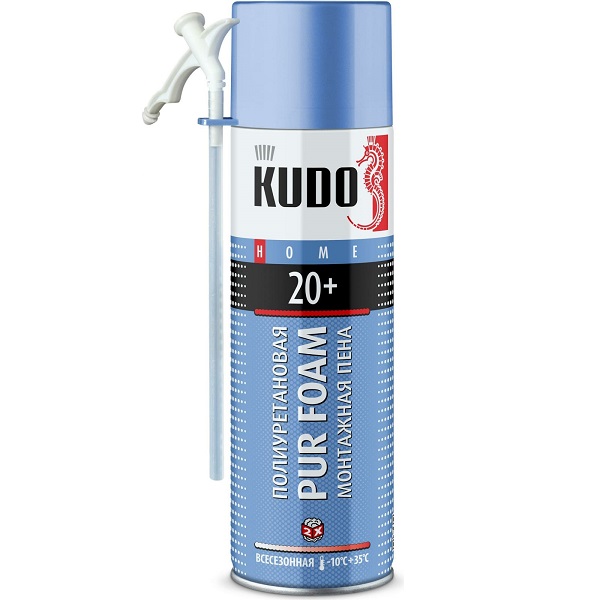 Пена монтажная KUDO HOME 20+, 650 мл/20л