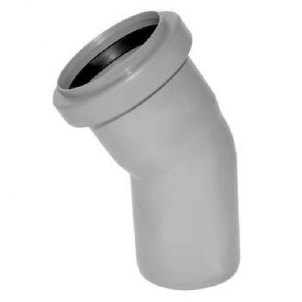 Отвод Ø 50 мм 30° полипропилен