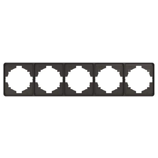 KRANZ MIELE ROUND ТИТАН Рамка 5-местная