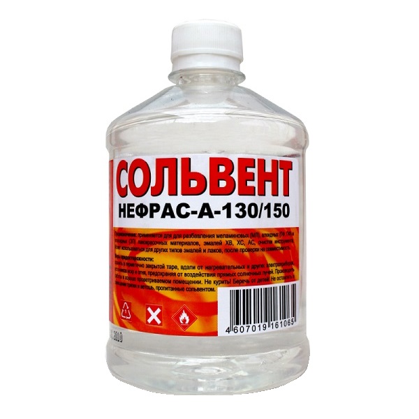 Сольвент нефтяной НЕФРАС-А-130/150 ВЕРШИНА, 0,5 л