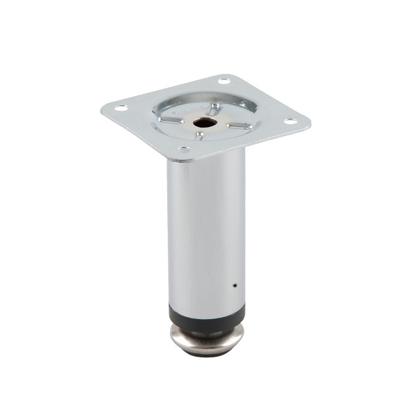 Опора мебельная металл регулируемая LEMAX 100 мм, хром