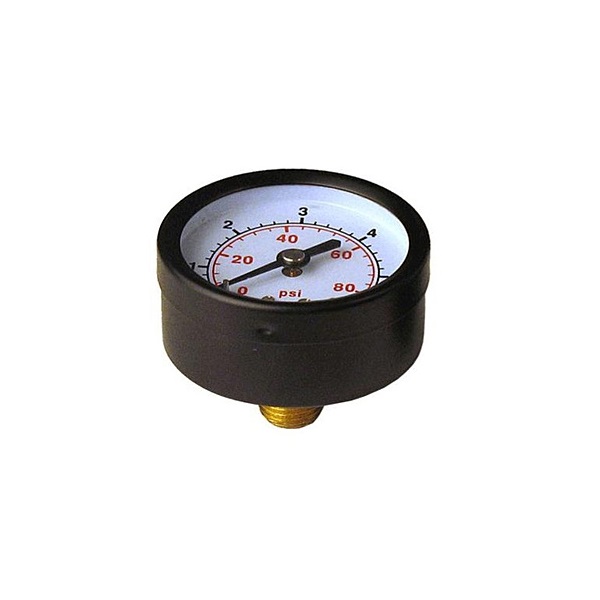 Манометр аксиальный STOUT 1/4", 0-6 бар