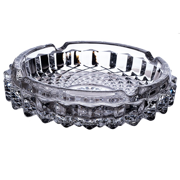 Пепельница стекло d12 см 