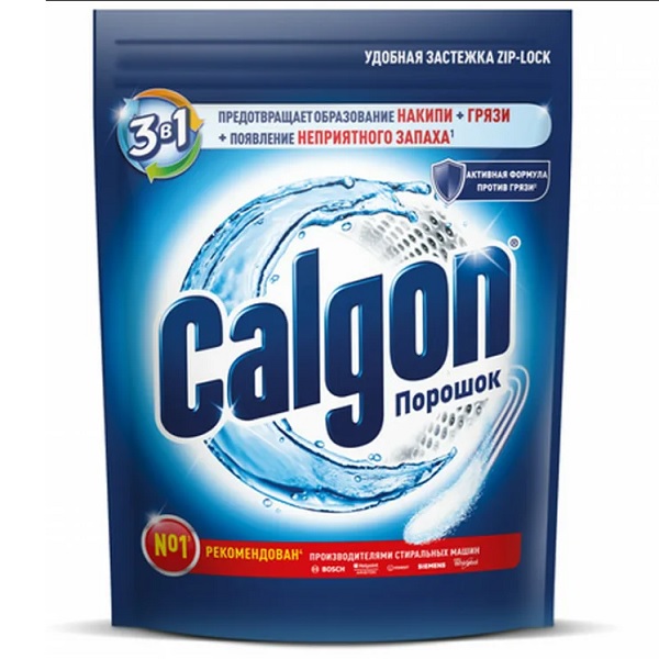 CALGON средство для смягчения воды и предотвращения образования известкового налета  750г