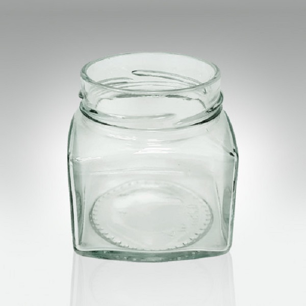 Банка стеклянная Твист 0,25л/66мм DEEP Квадрат