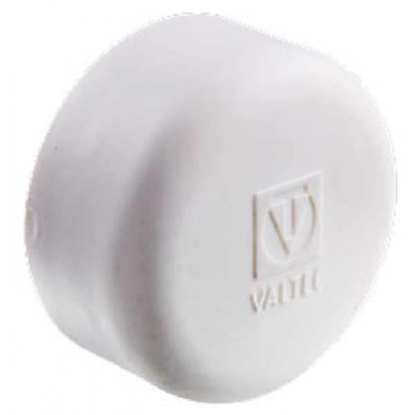 Заглушка 20 мм полипропилен белый VALFEX