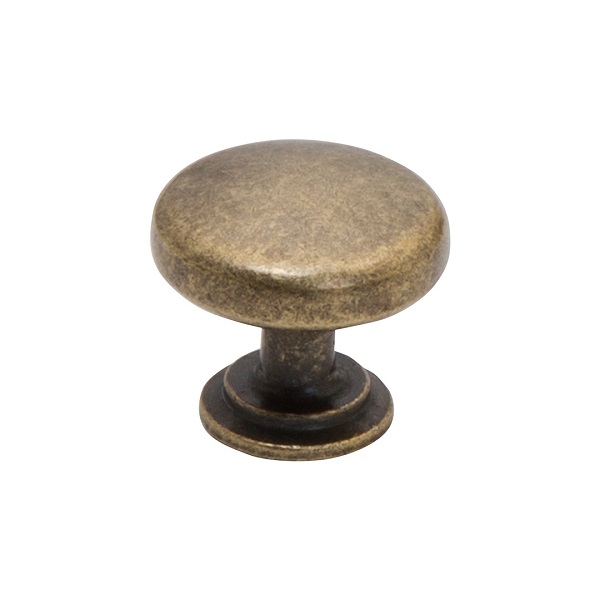 Ручка-кнопка мебельная KERRON RK-089, оксидированная бронза
